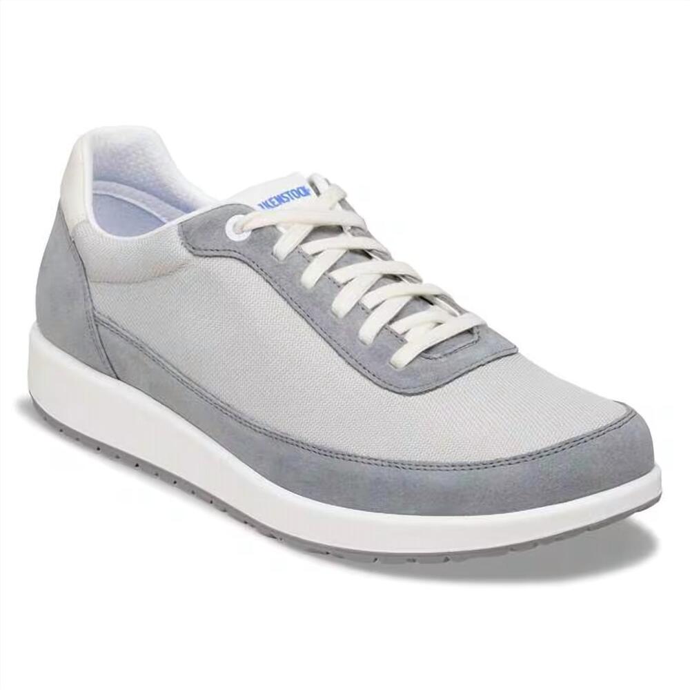 NEW BIRKENSTOCK women's honnef city sneakers in basalt/grey